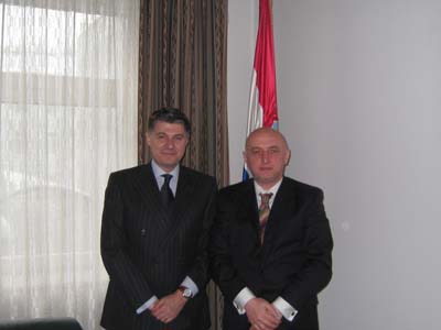 Посол Хорватии и Вартанов Давид Робертович